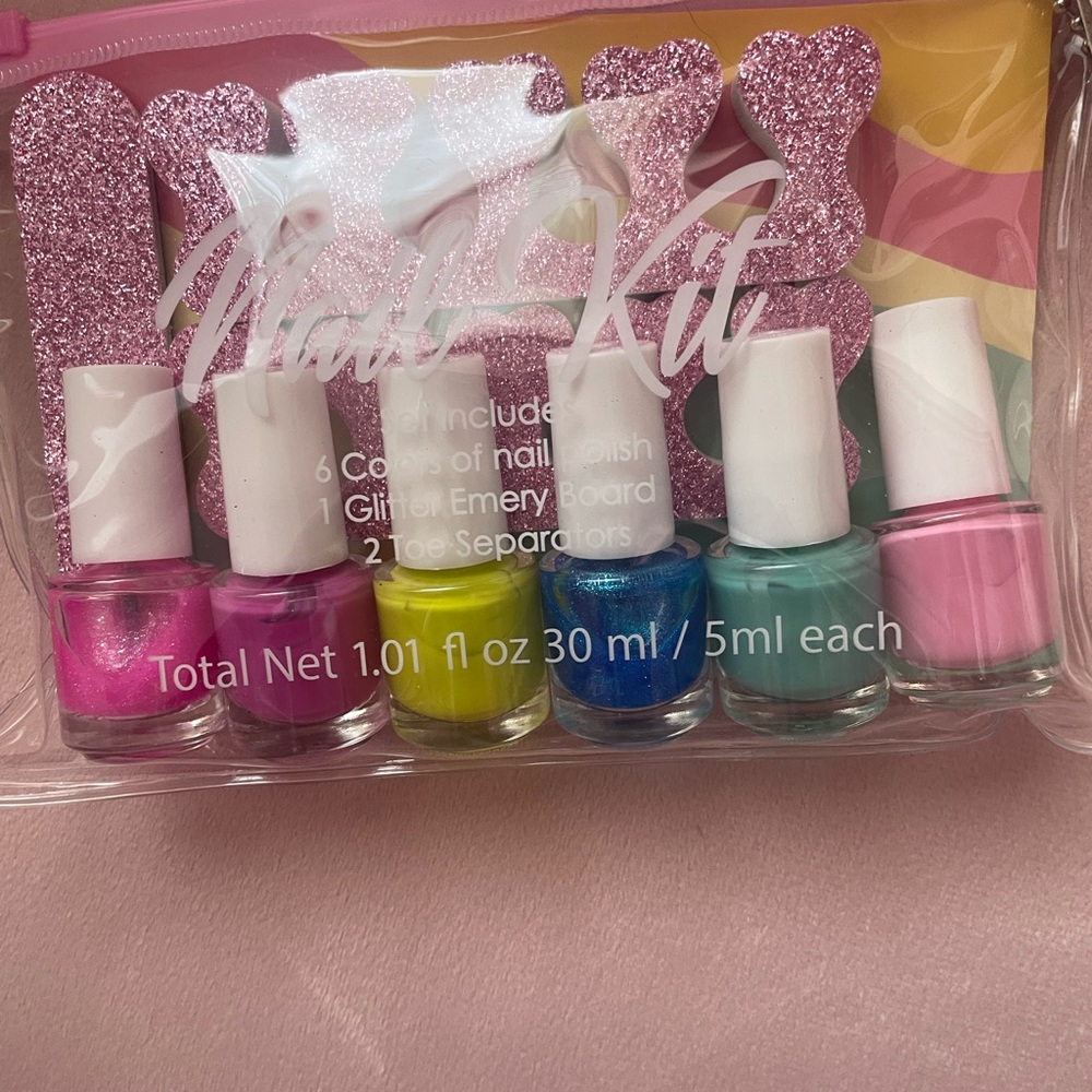 SHEIN Pink Mini Pouch Set - Picture 2 of 3